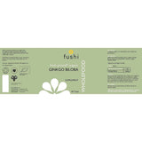 خلاصة جينكو بيلوبا العضوية 60 كبسولة - Fushi Organic Ginkgo Biloba 60 Capsules