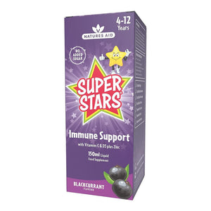 ناتشورز إيد كيدز فيتامينات لدعم مناعة الأطفال شراب 150 مل - Natures Aid Kidz Immune Support Liquid 150 ml