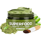 ماسك الطين الكوري للبشرة بالأعشاب 150 جرام - Korean Superfood Marine Clay Mask 150 gm