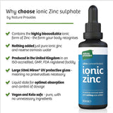 زنك فائق التركيز قطرات سائلة 50 مل - Nature Provides Ultra Concentrated Ionic Zinc Liquid Drops 50 ml