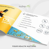 فيتامين د3 نقط بالفم 60 مل - Nutravita Vitamin D3 Drops 1000 IU 60 ml
