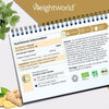 كبسولات الزنجبيل العضوي 650 مجم 90 كبسولة - Weight World Organic Ginger 650 mg Capsules 90’s