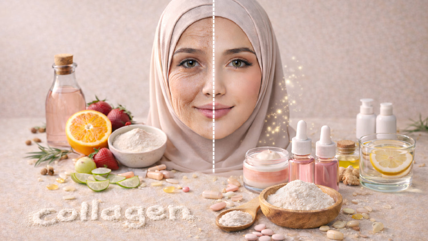 فوائد الكولاجين وزيادة الكولاجين طبيعيا