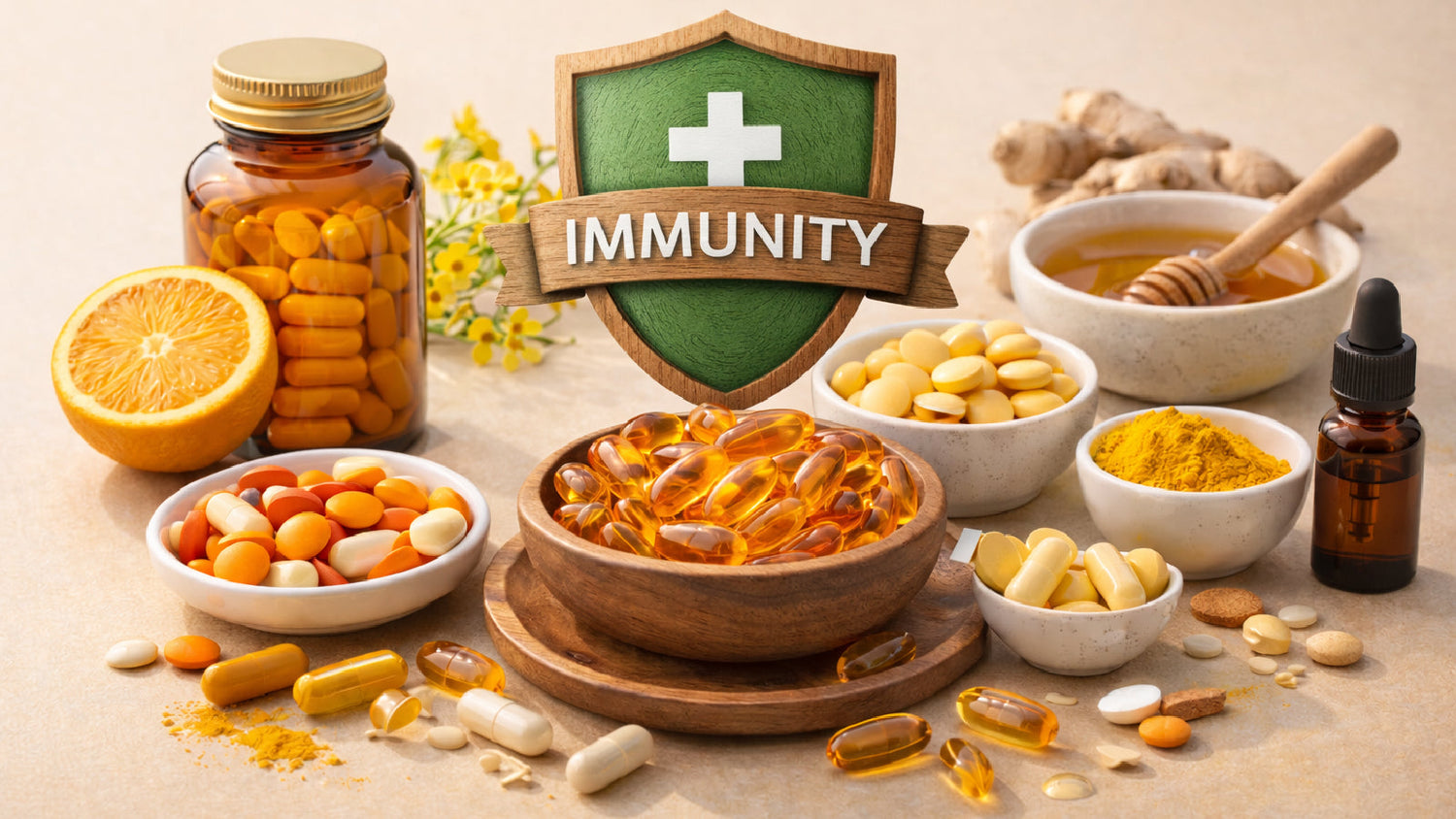 أفضل الفيتامينات لدعم المناعة