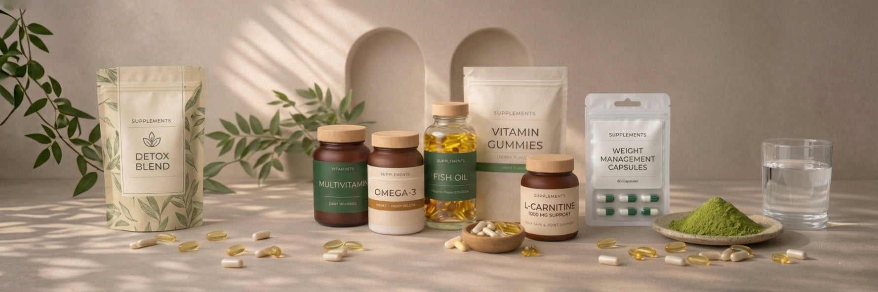 فيتامينات ومكملات غذائية