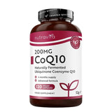 إنزيم كو كيو 10 تركيز 200 مجم 120 كبسولة - Nutravita CoQ10 200mg 120 Capsules