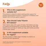 فيتامين ب12 تركيز 1000 ميكج 450 قرص - Nutravita Vitamin B12 1000mcg 450 Tablets