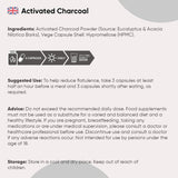 Activated Charcoal 2000 mg Capsules 180's - Weight World Activated Charcoal 2000 mg Capsules 180's 