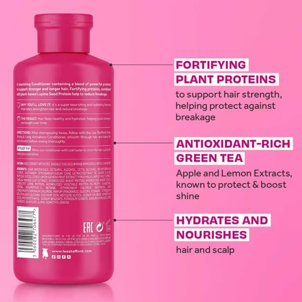 لي ستافورد بلسم نمو الشعر 250 مل - Lee Stafford Grow Strong & Long Activation Conditioner 250ml