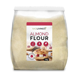 Almond Flour 500 gm - NKD Living Almond Flour 500 gm