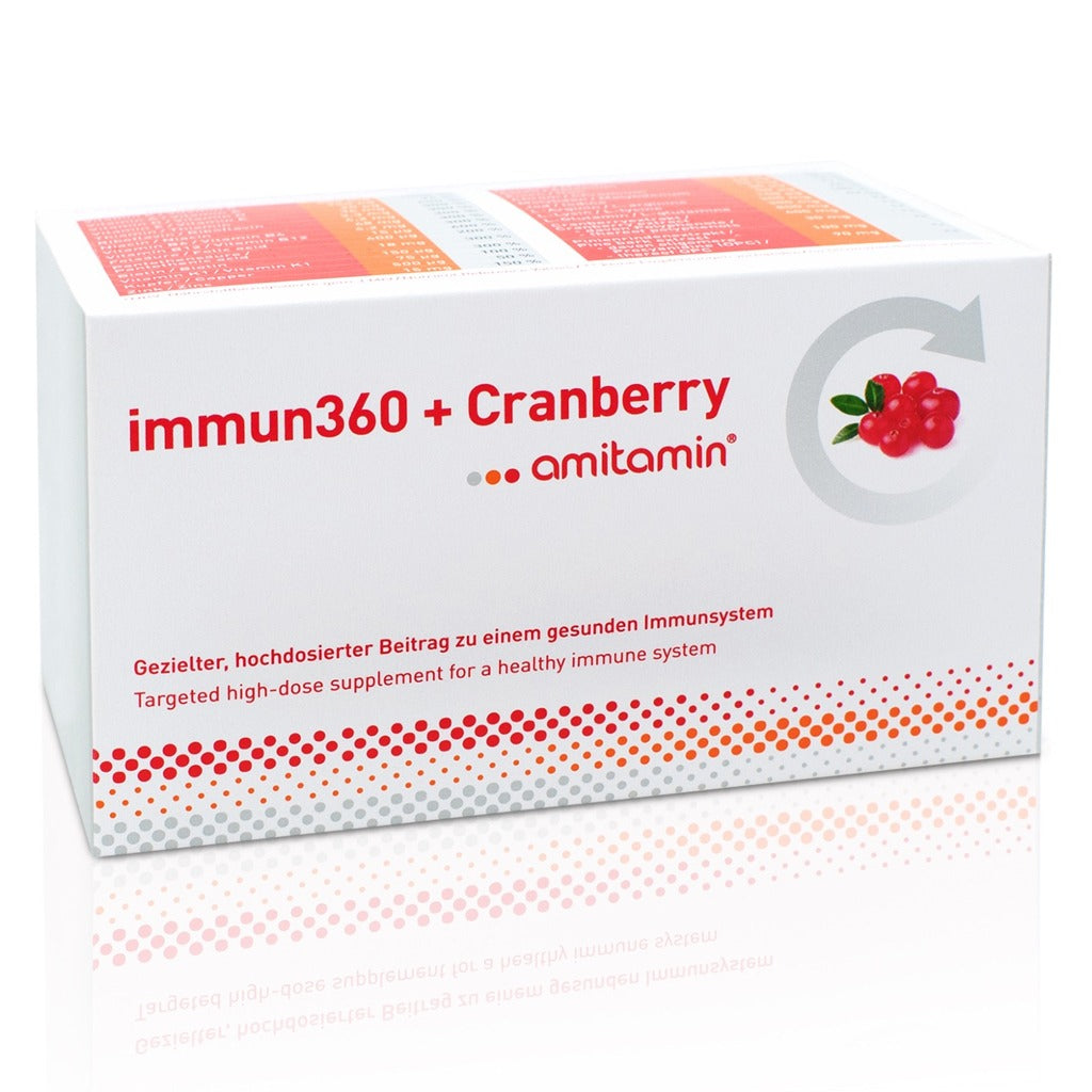 Amitamin Immun 360 + Cranberry Capsules 120's - Amitamin Immun 360 + Cranberry Capsules 120's