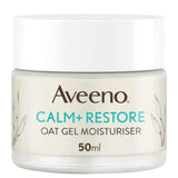 جل الشوفان المرطب للبشرة الحساسة 50 مل - Aveeno Face Calm+Restore Oat Gel Moisturiser For Sensitive Skin 50ml