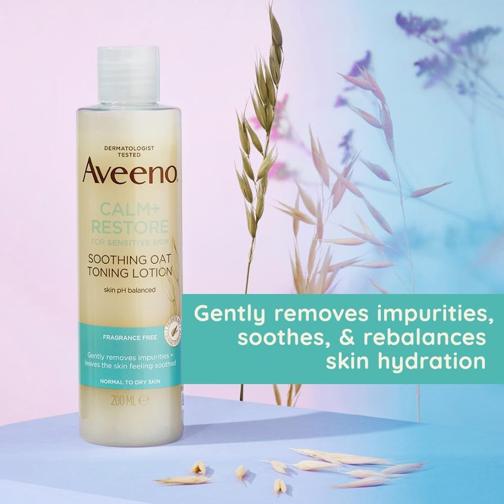 Aveeno Face Calm+Restore Soothing Toner 200ml 