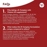 Nutravita Vitamin B Complex With Vitamin D3 Tablets 365's