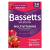 باسيتس فيتامينات للأطفال 3-6 سنوات 30 باستيليا مضغ - Bassetts Vitamins Multivitamins 3-6 Years Pastilles 30's