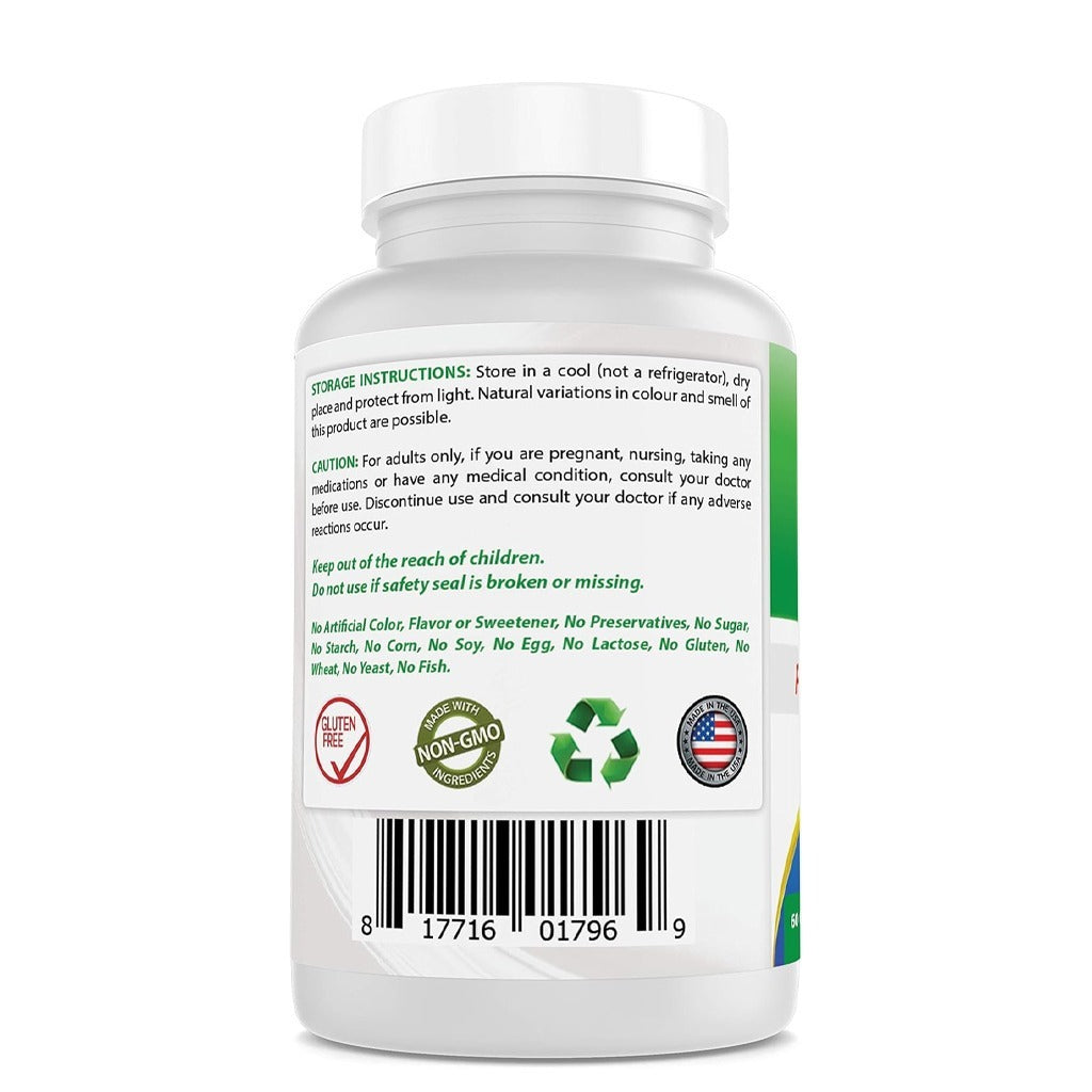 بربرين بلس 1000 ملج 60 كبسولة - Best Naturals Berberine Plus 1000mg 60 Capsules