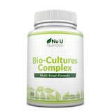 بيو كلتشرز كومبلكس بروبيوتيك  180كبسولة - Nu U Bio-Cultures Complex 180 Capsule