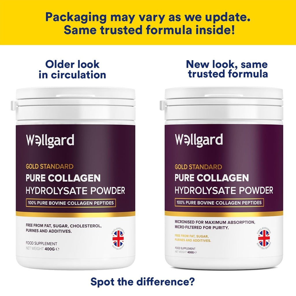 Collagen Peptide Powder 400 g - Wellgard Gold Standard Pure Collagen Hydrolysate Powder 400 g