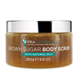 مقشر الجسم بالسكر البني من براناتشورالز 280 جم - PraNaturals Brown Sugar Body Scrub 280g