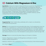 Weight World Calcium, Magnesium &amp; Zinc With Vit.D3 400 Tablets