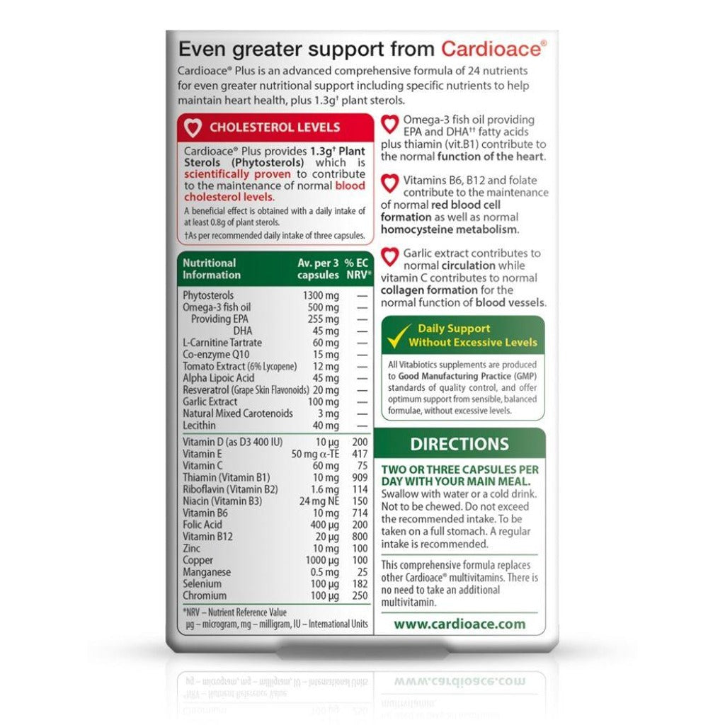 Cardioace Plus 60 Capsules