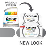 Centrum Advance Vitamins for Men and Women 60 Tablets - Centrum Advance 60's