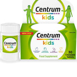 سنتروم كيدز فيتامينات للاطفال مضغ 30 قرص - Centrum Kids Chewable Tablets 30's