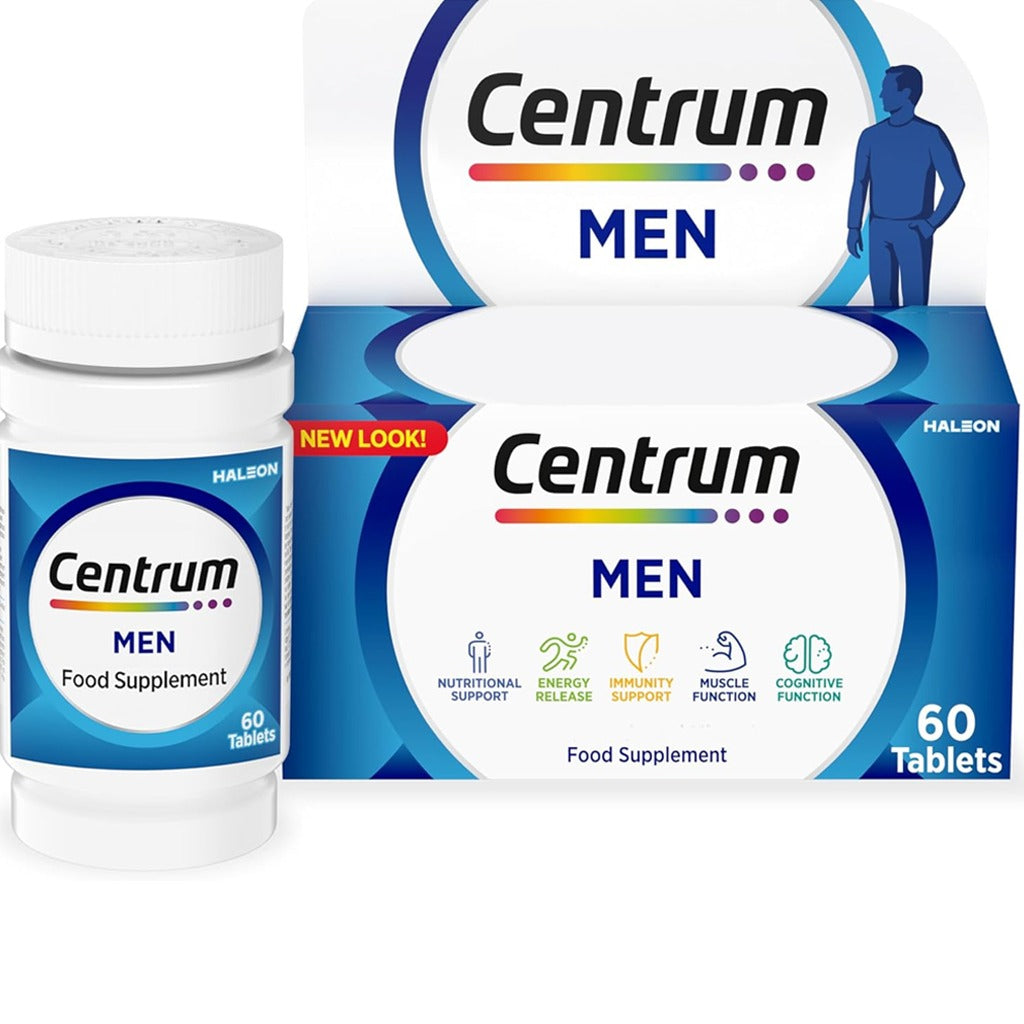 سنتروم فيتامينات للرجال 60 قرص - Centrum Men 60 Tablets