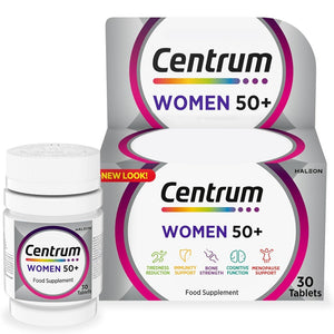 سنتروم فيتامينات للسيدات فوق الخمسين 30 قرص - Centrum Women 50+ 30's