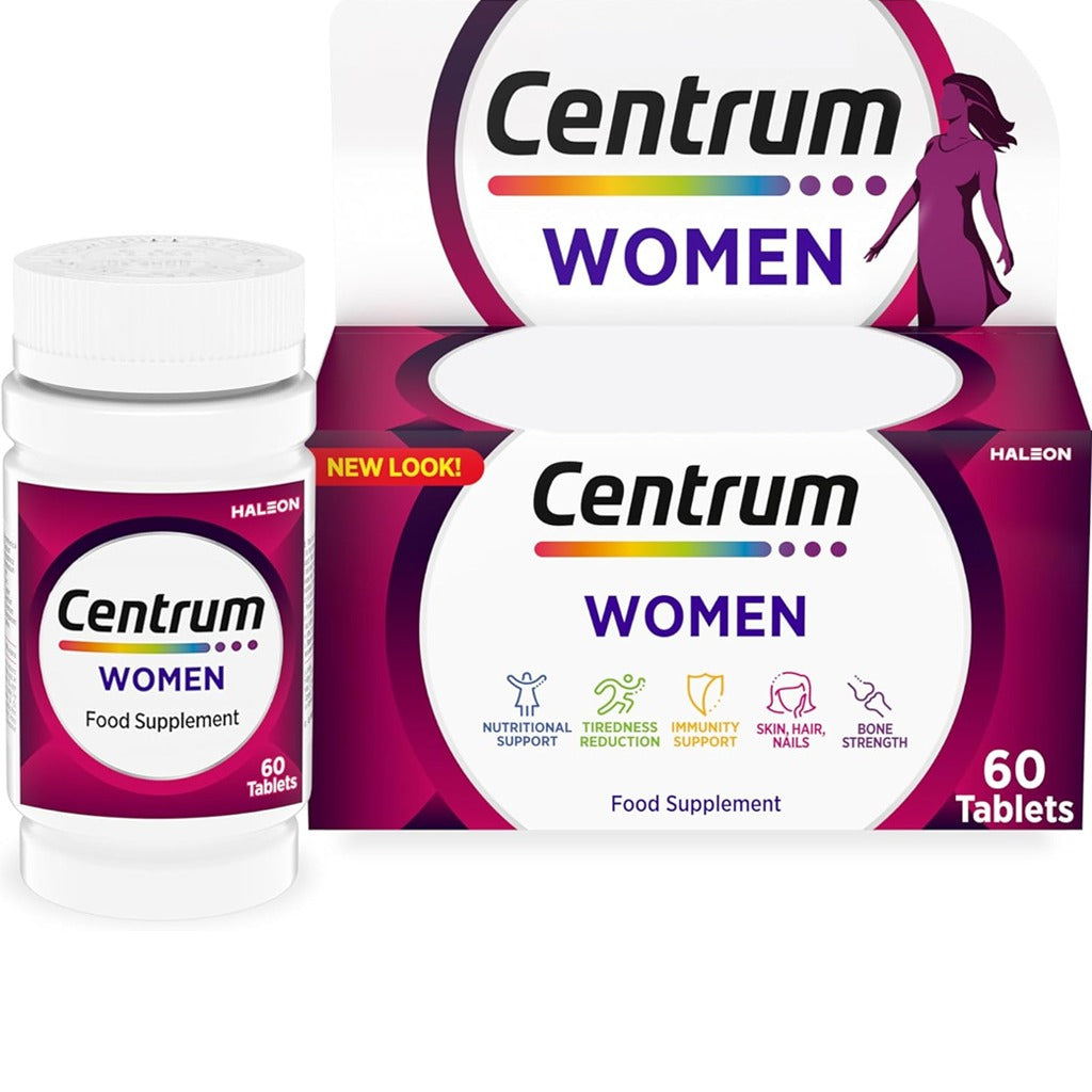سنتروم فيتامينات للسيدات 60 قرص - Centrum Women 60 Tablets