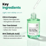سيروم شجرة الشاي لحب الشباب والندبات 30 مل - Glam Up Clear Soothing Cica Tea Tree Serum Serum 30ml