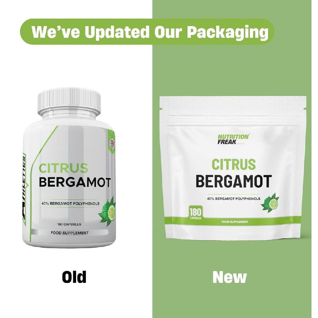 خلاصة فاكهة البرغموت الحمضية 500 ملج 180 كبسولة -  Freak Athletics Citrus Bergamot Extract 500mg 180 Capsules