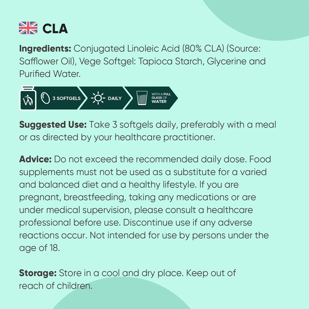 Weight World CLA 3000 mg 180 Capsules