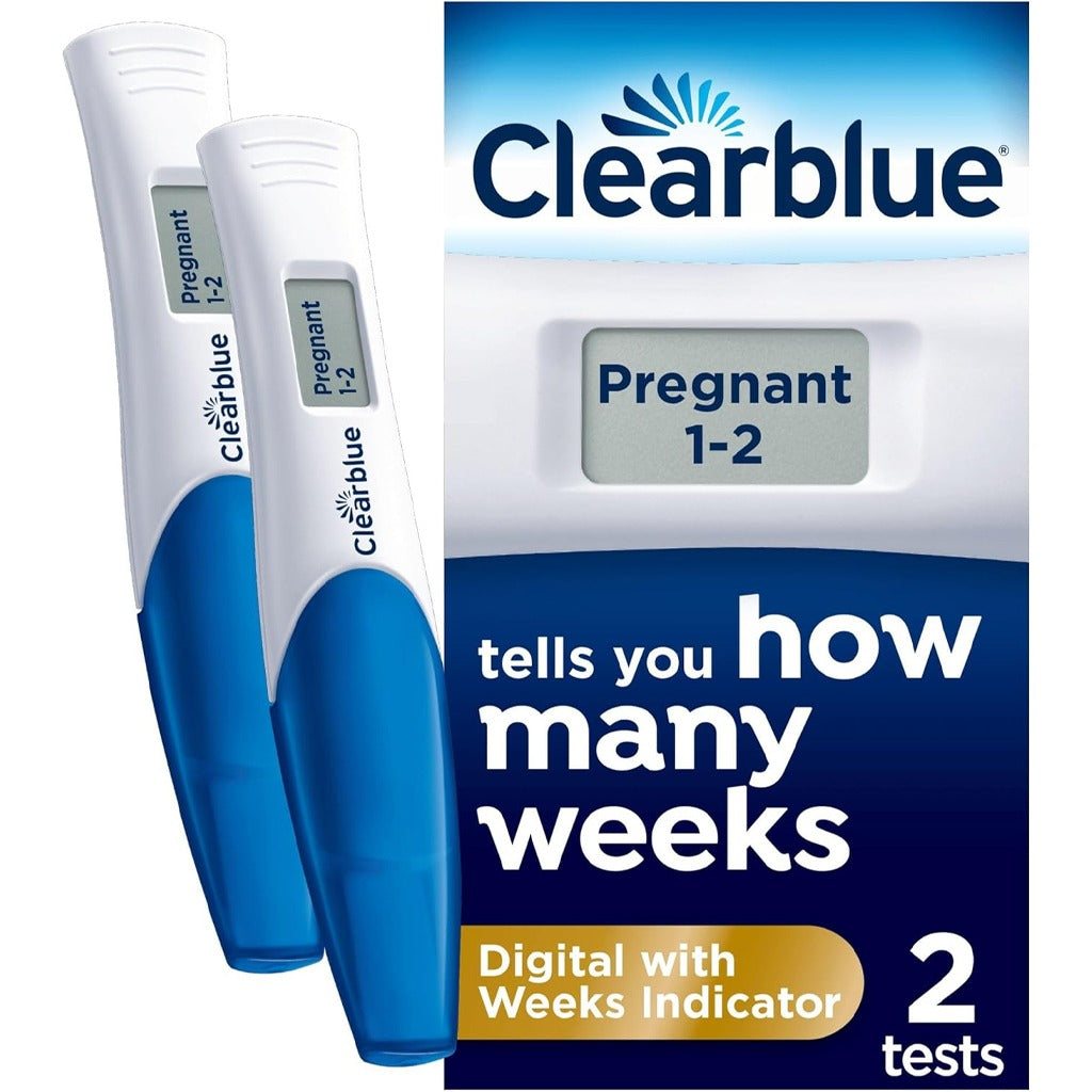 كليربلو اختبار الحمل الرقمي مع مؤشر الأسابيع - Clearblue Pregnancy Digital Test with Weeks Indicator