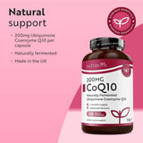 إنزيم كو كيو 10 تركيز 200 مجم 120 كبسولة - Nutravita CoQ10 200mg 120 Capsules