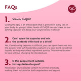 إنزيم كو كيو 10 تركيز 200 مجم 120 كبسولة - Nutravita CoQ10 200mg 120 Capsules