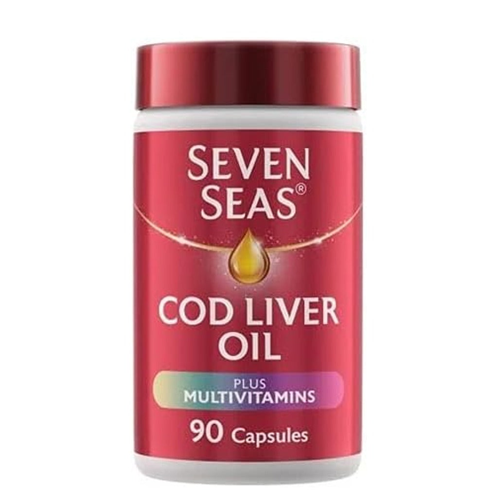 Seven Seas Simply Timeless Omega 3 Plus Cod Liver Oil Plus Multivitamins 90's
