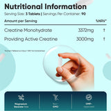 كرياتين مونوهيدرات 3000 ملج 270 قرص - WeightWorld Creatine Monohydrate 3000mg 270 Tablets