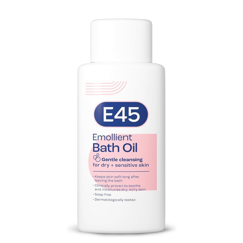 E45 Dermatological Emollient Bath Oil 500 ml