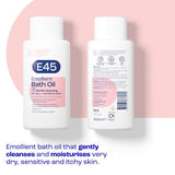 اي-45 زيت الحمام  500 مل - E45 Emollient Bath Oil 500ml