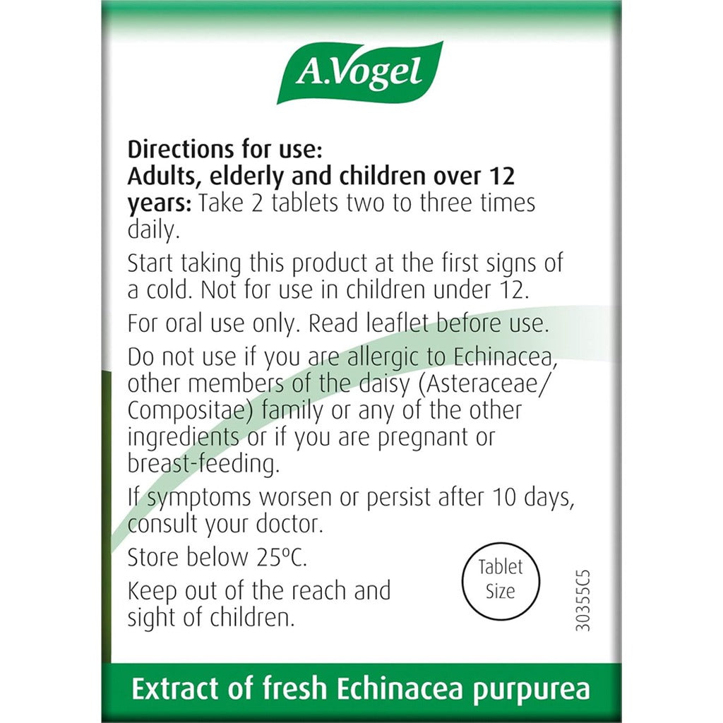 A. Vogel Echinaforce Echinacea Tablets 120's