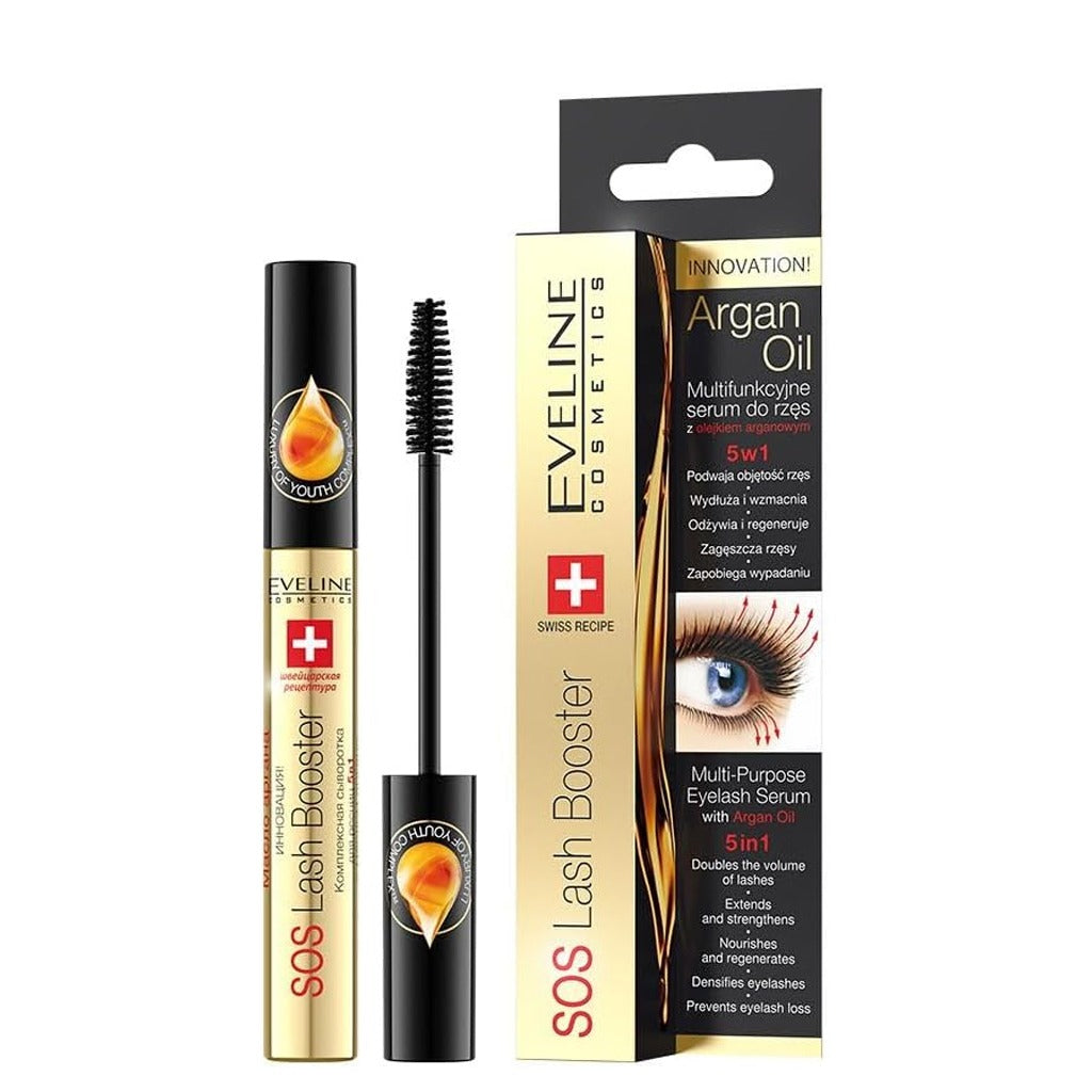 اس او اس سيروم العناية بالرموش 10 مل - Eveline SOS Lash Booster 10ml