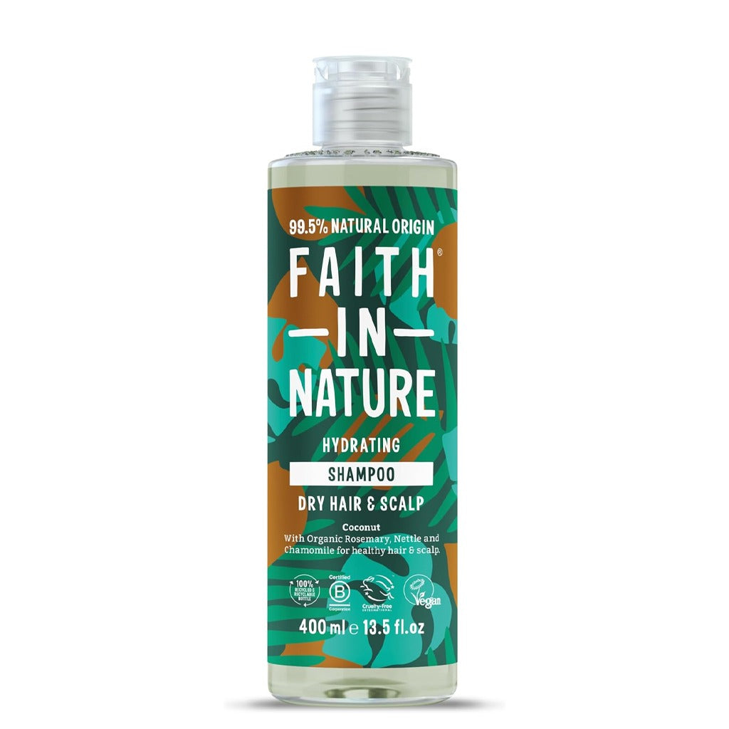 شامبو جوز الهند للشعر 400 مل - Faith In Nature Coconut Shampoo 400ml