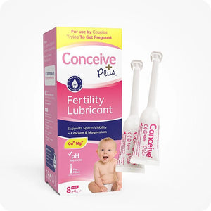 كونسيف بلس جل بالكالسيوم والمغنيسيوم 4 جم  8 أمبولات مهبلية - Conceive Plus Pre-filled Applicators 8x4 gm