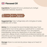 Flaxseed Oil Capsules 1000 mg 180 Capsules - Weight World Flaxseed Oil 1000 mg 180 Softgels 