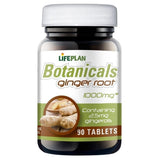 خلاصة جذور الزنجبيل 90 قرص - Life Plan Botanicals Ginger Root 1000 mg 90 Tablets