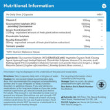 مركب جلوكوزامين مع كوندرويتين 180 كبسولة - Nutravita Glucosamine & Chondroitin Complex 180 Capsules