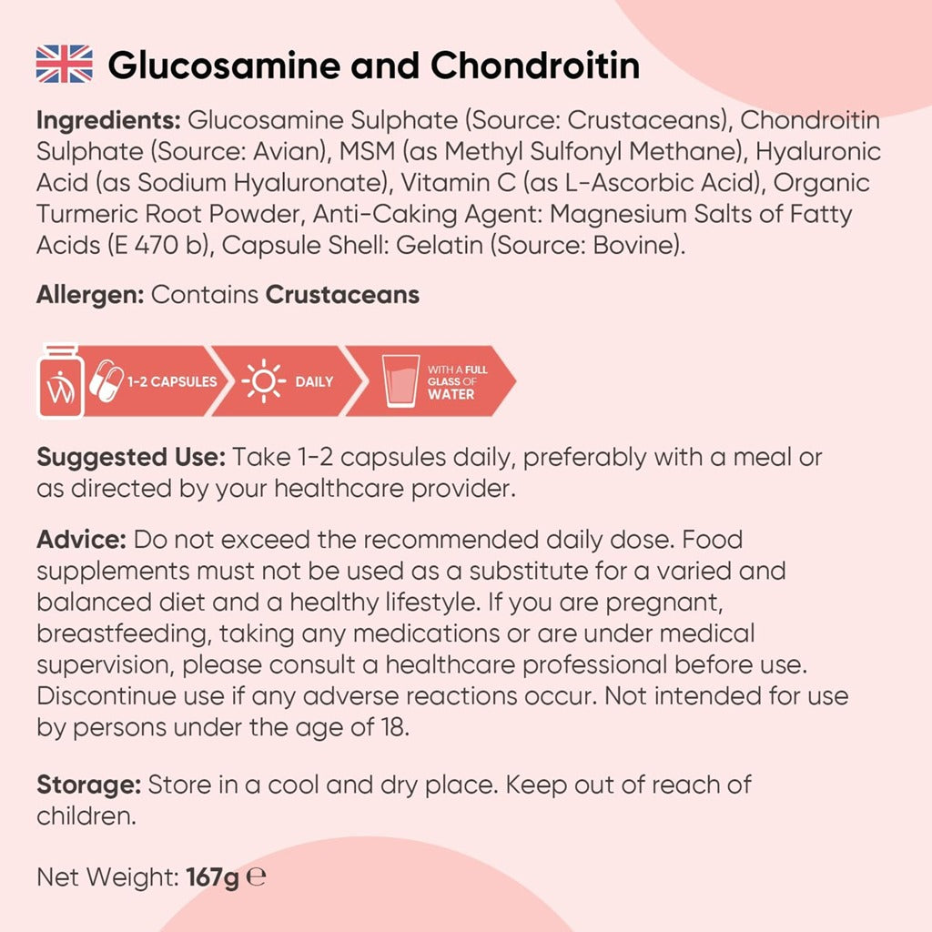 Weight World Glucosamine and Chondroitin Complex 180 Capsules
