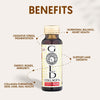 جولد كولاجين فورت بلس شراب كولاجين بحري للبشرة فوق الخمسين 10 امبولات - Gold Collagen Forte Plus 10's