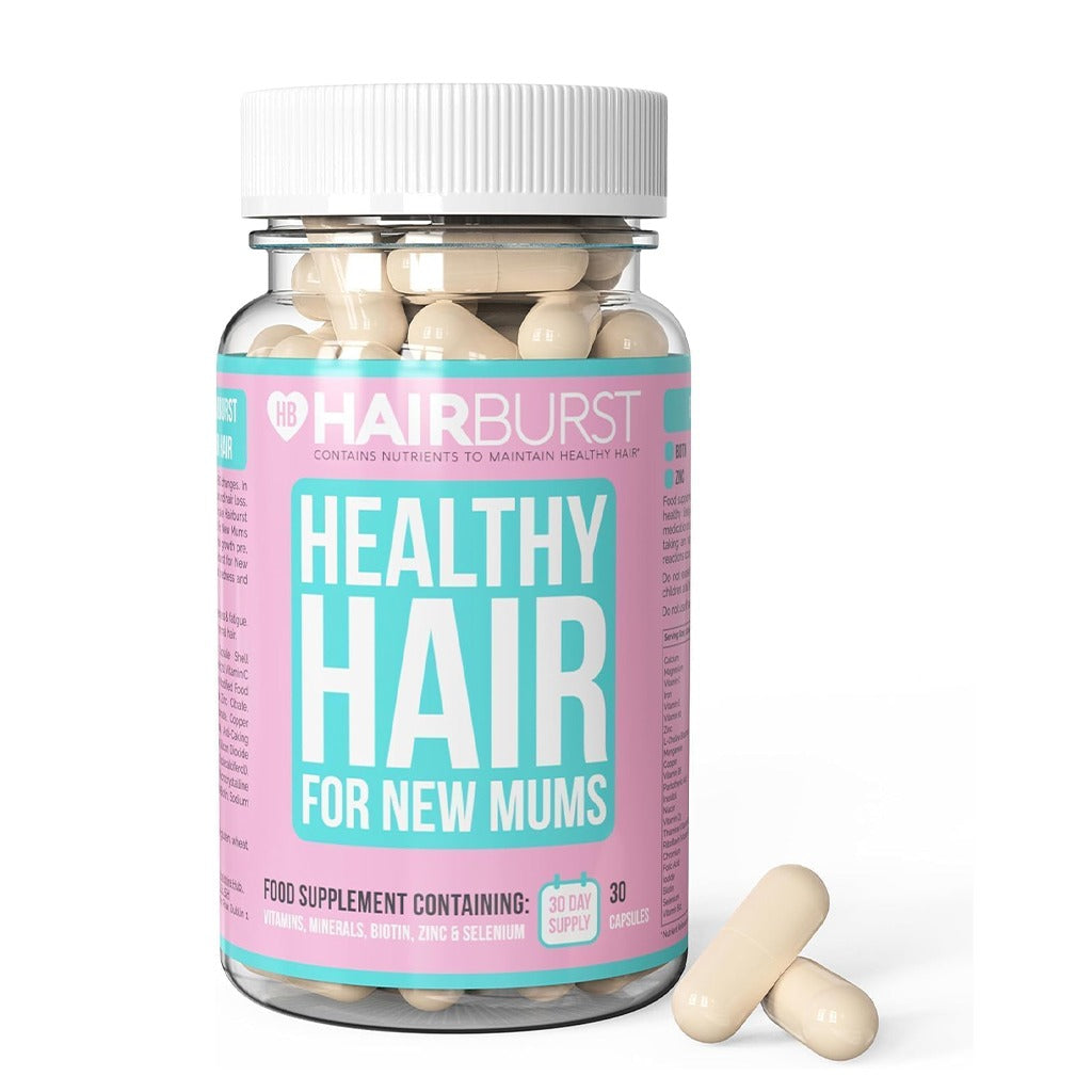هيربرست نيو مامز فيتامينات الشعر لفترة الحمل و الرضاعة 30 كبسولة - Hairburst For New Mums 30 Capsules